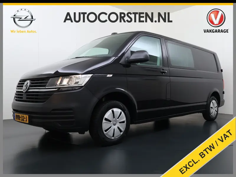 Volkswagen Transporter 2.0TDI D.C Dubbele Cabine 6-Pers. L2H1 28 Navi* Apple Carplay Android Mirror-Link Airco Bluetooth Cruise Control Pdc 2023 leasen bij DreamLease: foto 1