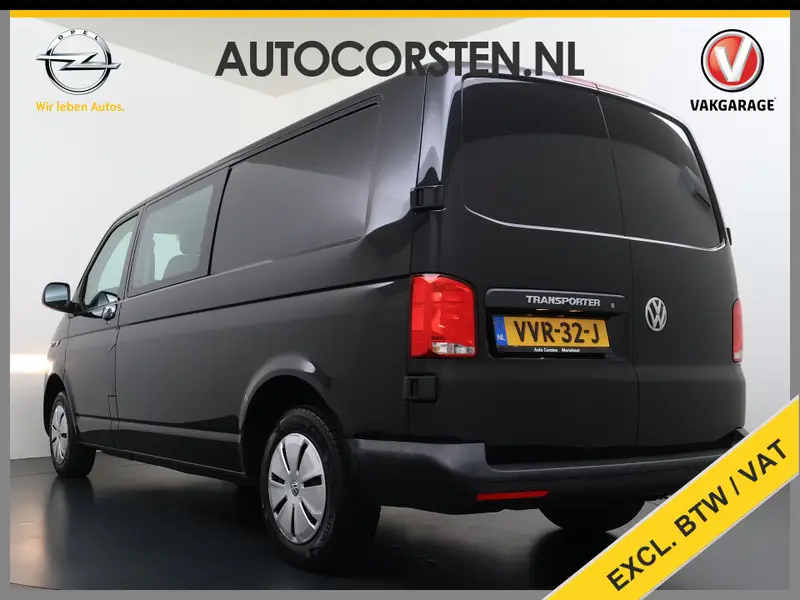 Volkswagen Transporter 2.0TDI D.C Dubbele Cabine 6-Pers. L2H1 28 Navi* Apple Carplay Android Mirror-Link Airco Bluetooth Cruise Control Pdc 2023 leasen bij DreamLease: foto 2
