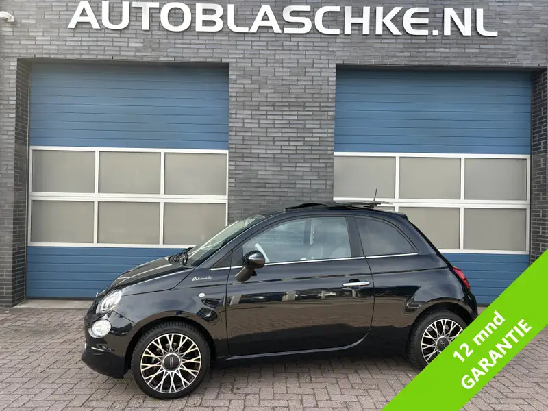 Fiat 500 1.0 Hybrid Dolcevita, schuifkantel/panodak, cruise/climate controle, 1/2leder 2022 leasen bij DreamLease: foto 1