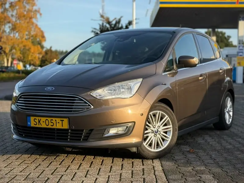Ford C-MAX 1.0 ZEER MOOI MET NIEUWE DISTRIBUTIE CARPLAY CAMERA PARKEERHULP 2017 leasen bij DreamLease: foto 1