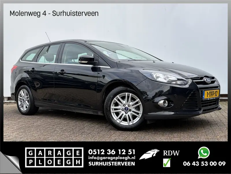 Ford Focus Wagon 1.0 EcoBoost Edition Plus Trekhaak Nav/Cruise DB-Riem vv Voll.Onderhoud EXPORT?! 2014 leasen bij DreamLease: foto 1