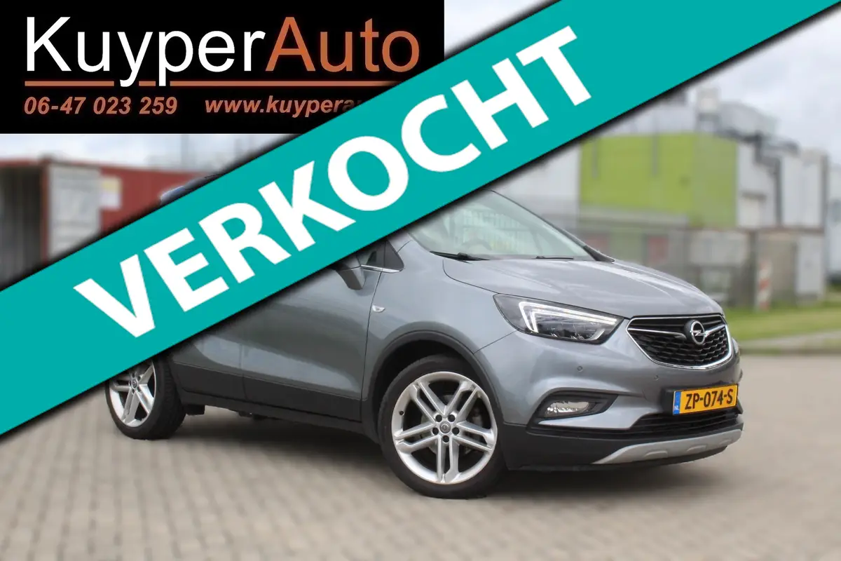 Opel Mokka X 1.4 Turbo Black Edition goed onderhouden CAMERA PARK ASS: foto 1