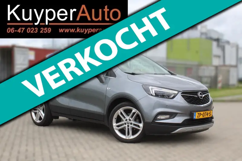 Opel Mokka X 1.4 Turbo Black Edition goed onderhouden CAMERA PARK ASS 2019 leasen bij DreamLease: foto 1