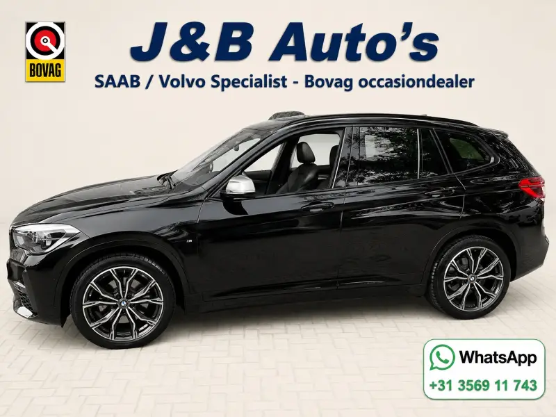 BMW X1 sDrive20i High Executive M sport Black edition Panorama dak Carplay 2019 leasen bij DreamLease: foto 1