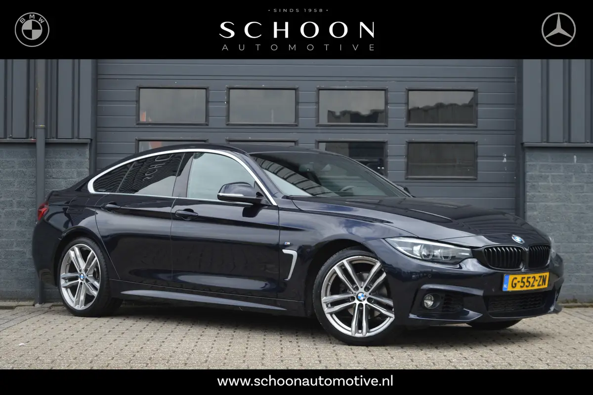 BMW 4 Serie Gran Coupé 418i High Executive Edition | M-PAKKET | H&K | CAMERA | ORG. NL |: foto 1