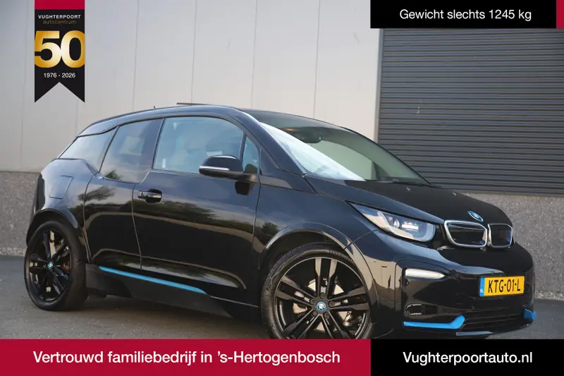 BMW i3 S 184pk Executive 120Ah 42 kWh/Sunroof/Carplay/W-pomp/Camera/3-fase/20" 2021 leasen bij DreamLease: foto 1