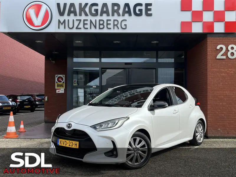 Mazda 2 Hybrid 1.5 Homura Plus // PANORAMADAK!! // ADAPTIVE CRUISE // CAMERA // CLIMA // HALF LEDER // HEAD UP DISPLAY // 2022 leasen bij DreamLease: foto 1
