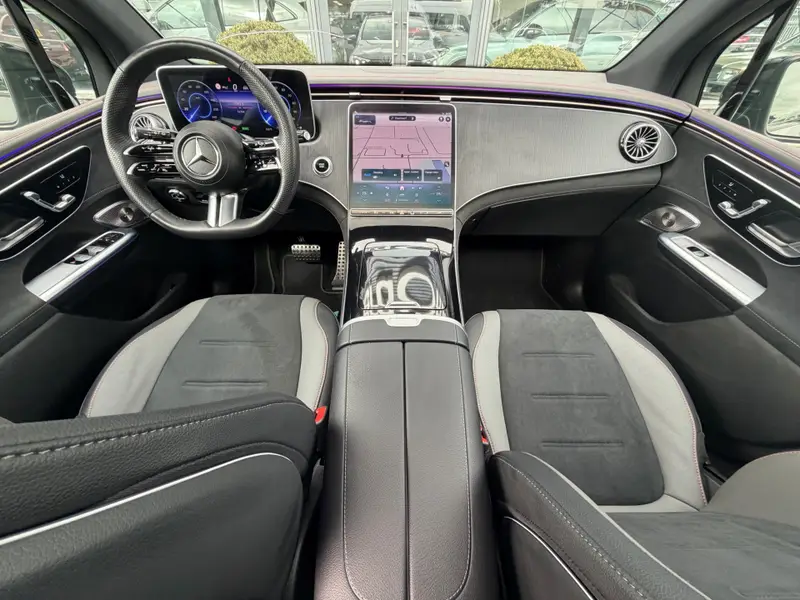 Mercedes-Benz EQE SUV 350 4Matic AMG Line 91 kWh l Airmatic l Achteras besturing l Distronic l Panoramadak l Memory l 360 gr Camera l Burmester l Multibeam LED l Keyless Go 2023 leasen bij DreamLease: foto 2