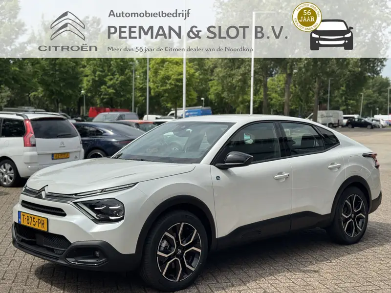Citroën ë-C4 X Feel Pack 50 kWh Camera|Stoel/Stuur verwarming|3 Fase 2023 leasen bij DreamLease: foto 1