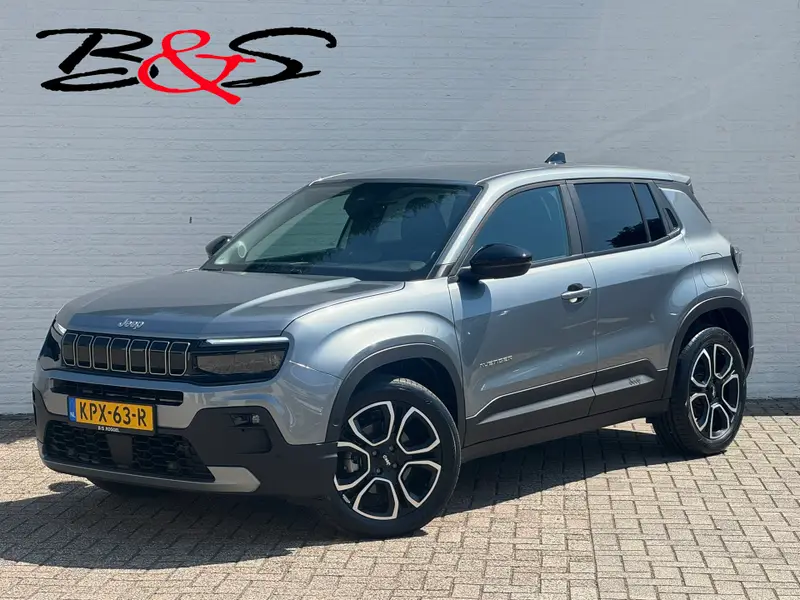 Jeep Avenger Summit 54 kWh SOH 96% Clima Camera Carplay Adaptive Cruise PDC voor en achter Half Leder 2025 leasen bij DreamLease: foto 1