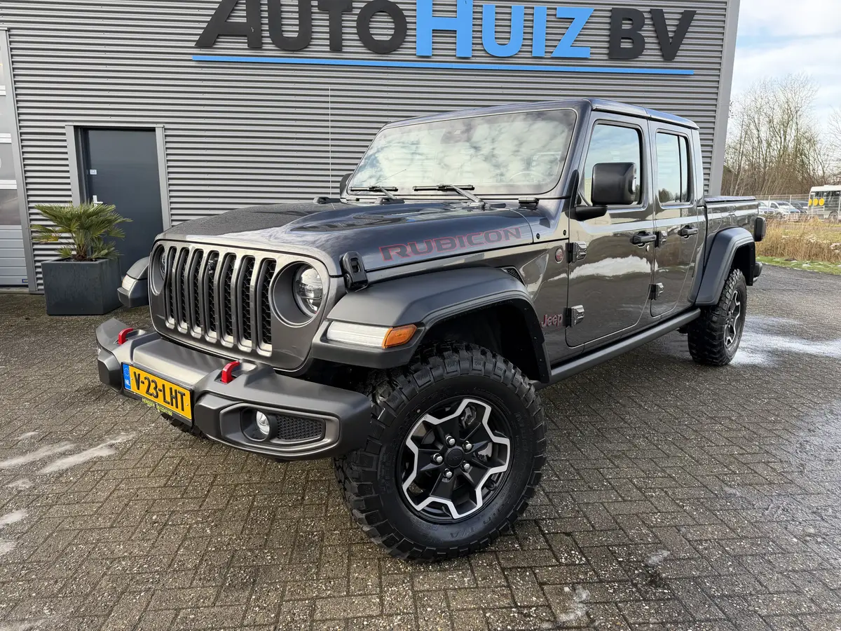 Jeep Gladiator JEEP RUBICON 3.6L V6 5 Zitplaatsen Trekhaak Tonneau cover Carplay Leder LED BTW: foto 2