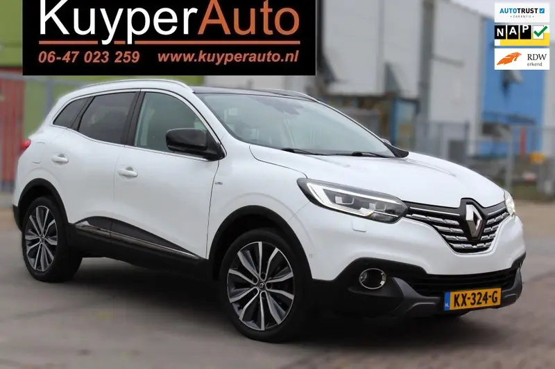 Renault Kadjar 1.2 TCe Bose automaat nap 2E EIG.. panorama dak vol opties 2016 leasen bij DreamLease: foto 1