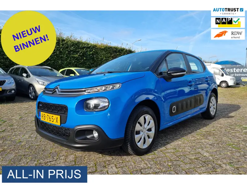 Citroën C3 1.2 PureTech Feel 105g 2017 leasen bij DreamLease: foto 1