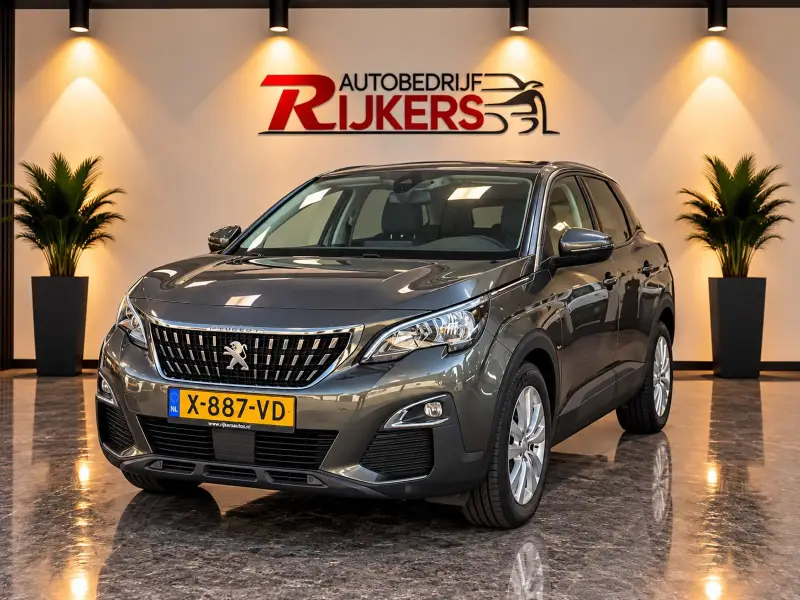 Peugeot 3008 1.2 PureTech Allure 131PK Automaat, Cruise Control, Apple Carplay, Navigatie, Parkeersensoren achter 2018 leasen bij DreamLease: foto 1