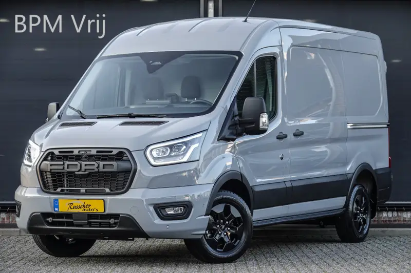 Ford Transit L2H2 2.0Tdci 130Pk | 310 | Raptor Edition | Virtual Cockpit | 360° camera | 2xSchuifdeur | 16'' | Grey Matter 2024 leasen bij DreamLease: foto 1