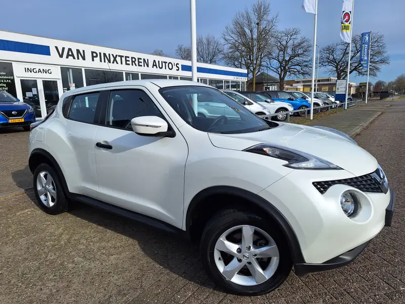 Nissan Juke 1.6 Visia bouwjaar 12-2017 / NEDERLANDSE AUTO 2017 leasen bij DreamLease: foto 1
