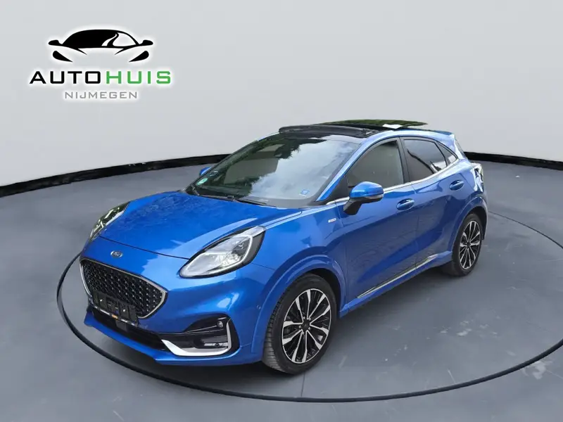 Ford Puma 1.0 EcoBoost ST-Line X Vignale Panoramadak Lederen massage stoelen Zeldzame en luxe uitvoering ! 2021 leasen bij DreamLease: foto 1