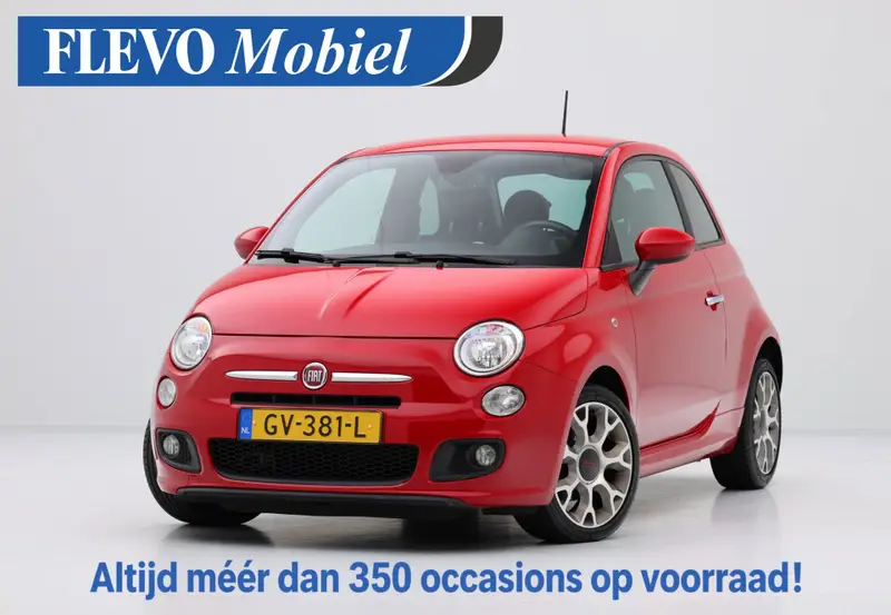 Fiat 500 0.9 TwinAir Turbo 500S Clima|Sportstoelen|Half Leder|LMV 2015 leasen bij DreamLease: foto 1