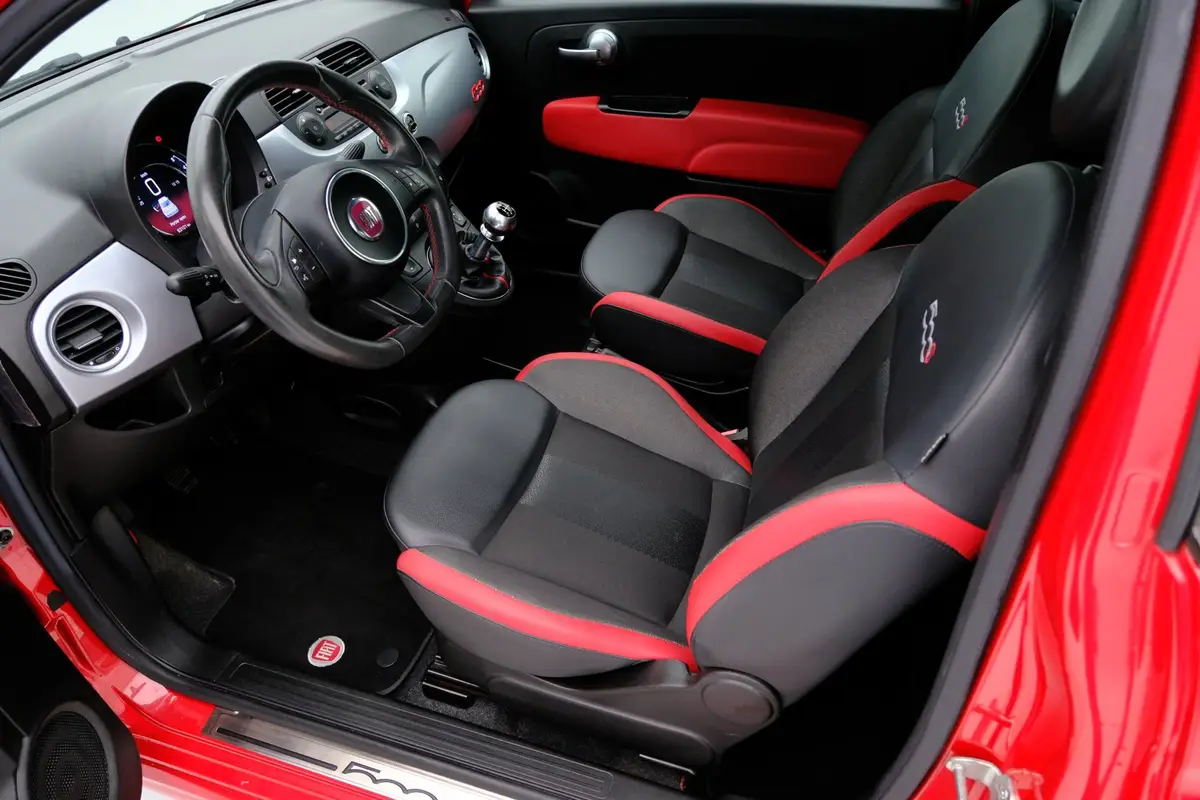 Fiat 500 0.9 TwinAir Turbo 500S Clima|Sportstoelen|Half Leder|LMV: foto 2