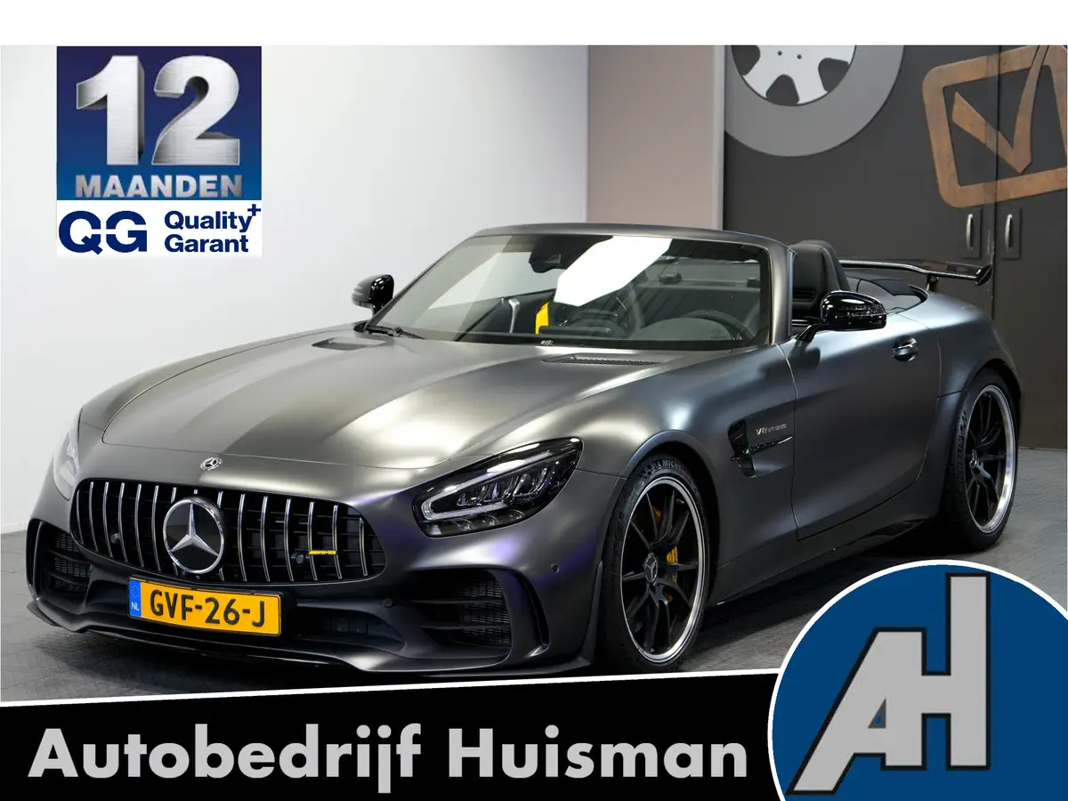 Mercedes-AMG GT R Roadster 430kW/585pk DKG7 1/750 VOL XPELL! DISTRONIC PLUS + VIRTUAL COCKPIT + BURMESTER 3D SOUND + 360 CAMERA + BLIS + STOELVERWARMING + AIRSCARF + MBUX NAVIGATIE + ACHTERASBESTURING + HOMELINK + PARKSENSOREN + 19"/20" LM-VELGEN!: foto 1