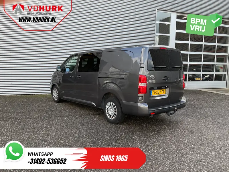 Toyota ProAce Worker 2.0 180 pk Aut. L3 DC Dubbel Cabine EXPORT DB-Riem V.V./ 2x Schuifdeur/ Navi/ Climate/ Trekhaak/ Cruise 2017 leasen bij DreamLease: foto 2