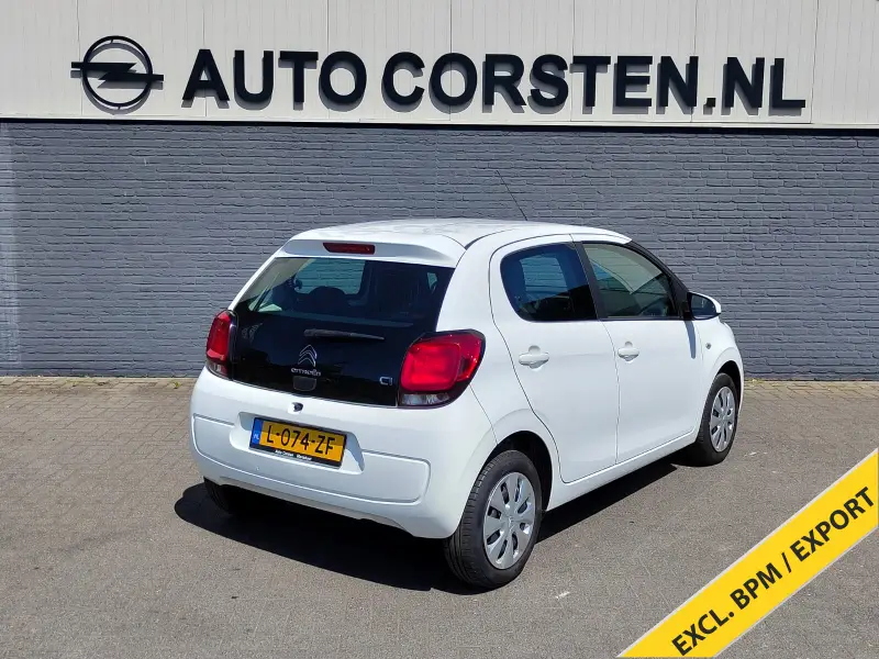Citroën C1 1.0 VTi 5Drs Airco Bluetooth Centrale vergrendeling Afstandsbediend Feel 2021 leasen bij DreamLease: foto 2