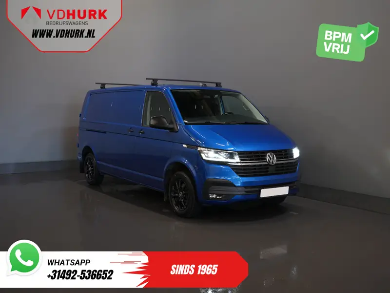 Volkswagen Transporter 2.0 TDI 150 pk DSG Aut. L2 LED/ Adapt.Cruise/ Standkachel/ Carplay/ 2.5t Trekverm./ Stoelverw./ Airco/ Dakdragers/ Camera/ PDC/ Trekhaak 2023 leasen bij DreamLease: foto 1