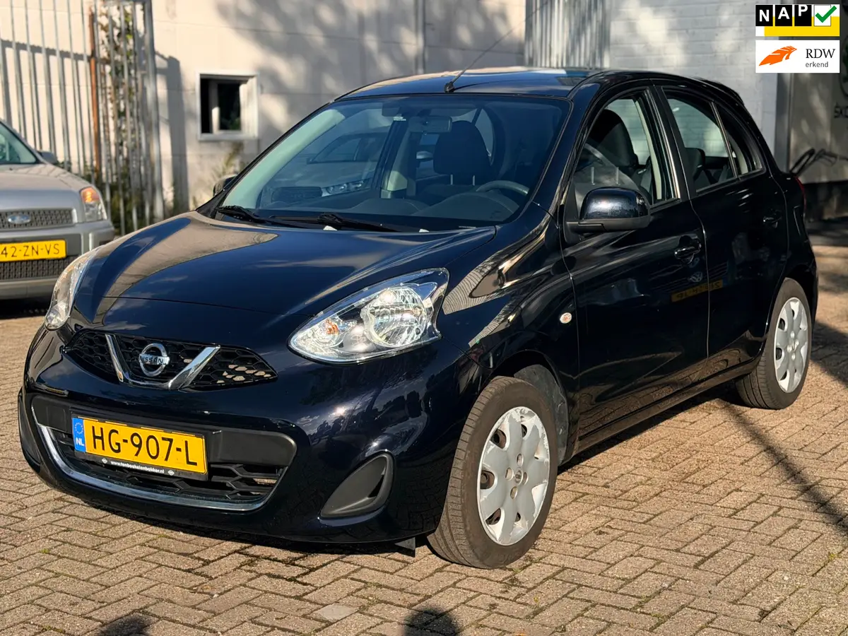 Nissan Micra 1.2 Acenta Bj:2015 Automaat Airco Cruise Control NAP: foto 1