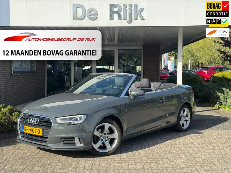 Audi A3 Cabriolet 1.4 TFSI Sport Cabrio Edition | Navi, PDC, Cruise, Climate | 1e Eigenaar | Dealeronderhouden | NAP | 2018 leasen bij DreamLease: foto 1