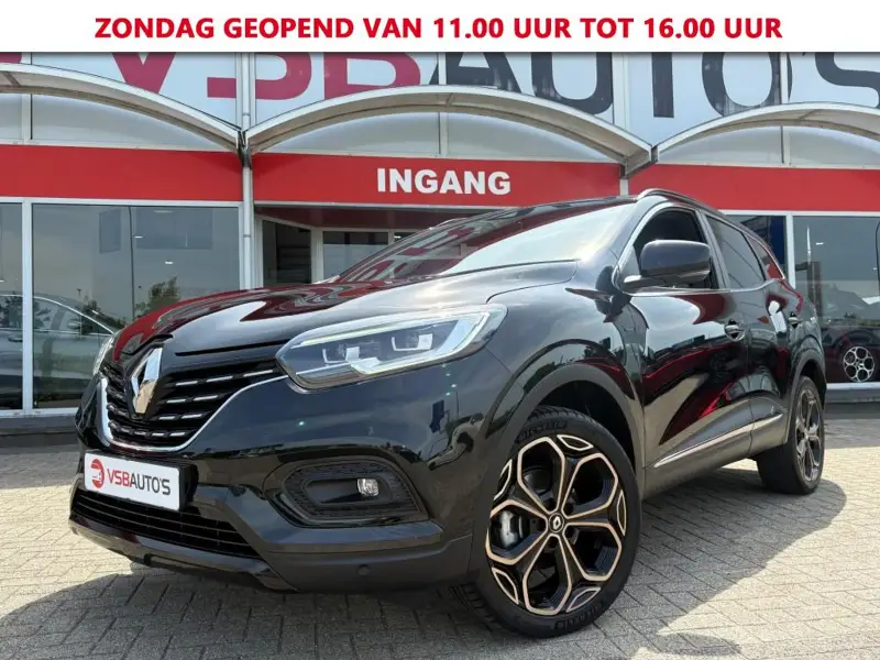 Renault Kadjar 1.3 TCE AUT. BLACK EDITION 140PK HALF-LEER NAVIGATIE CAMERA AIRCO LMV PDC 2021 leasen bij DreamLease: foto 1