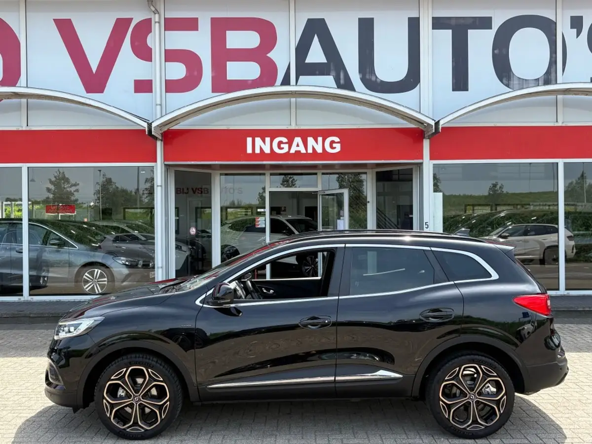 Renault Kadjar 1.3 TCE AUT. BLACK EDITION 140PK HALF-LEER NAVIGATIE CAMERA AIRCO LMV PDC: foto 2