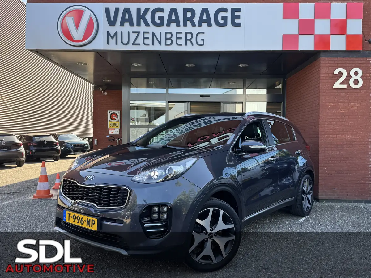 Kia Sportage 1.6 T-GDI GT-Line // NAVI // CAMERA // LEDEREN BEKLEDING // CRUISE // TREKHAAK //: foto 1