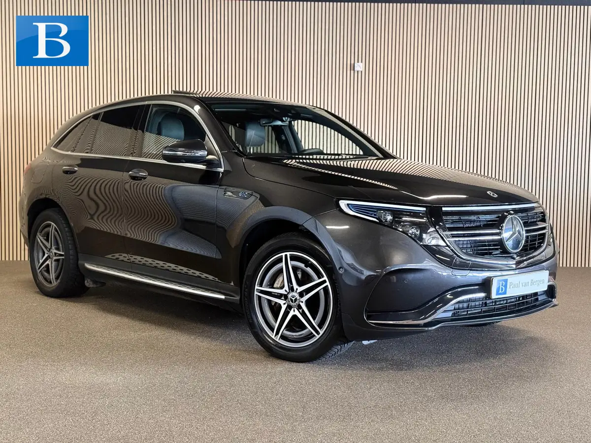 Mercedes-Benz EQC 400 4 Matic 80 kWh AMG STYLING-SOH 94%-SCHUIFDAK-HEAD UP-MEMORY-SOUND-COMPLEET: foto 1