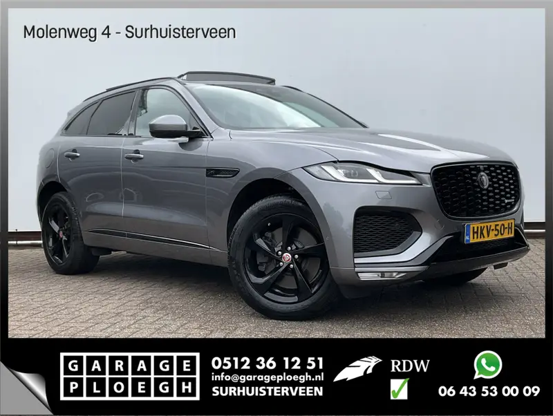 Jaguar F-PACE 2.0 P400e PHEV R-Dynamic SE Pano 360° Meridian Stoelverw+Ventilatie Leer BOMVOL! 2021 leasen bij DreamLease: foto 1