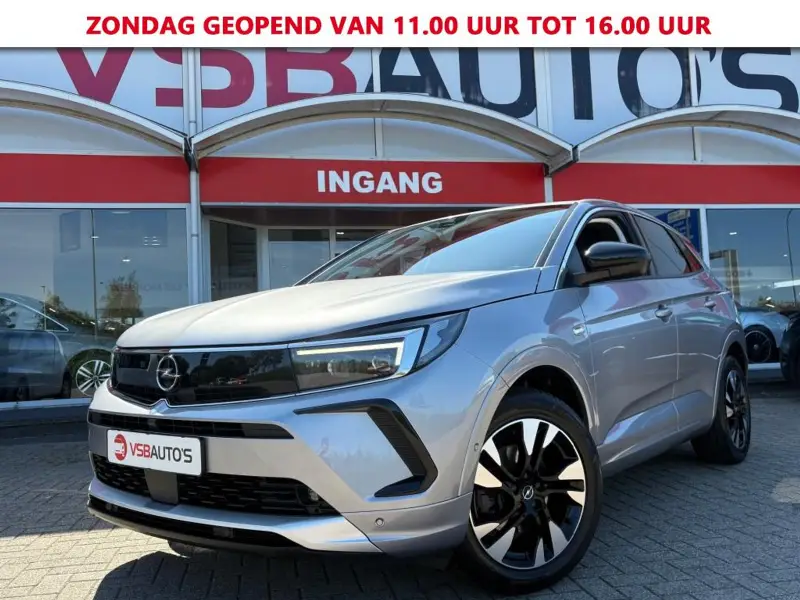 Opel Grandland 1.2 TURBO AUT. NAVI CAMERA AIRCO CARPLAY 2024 leasen bij DreamLease: foto 1
