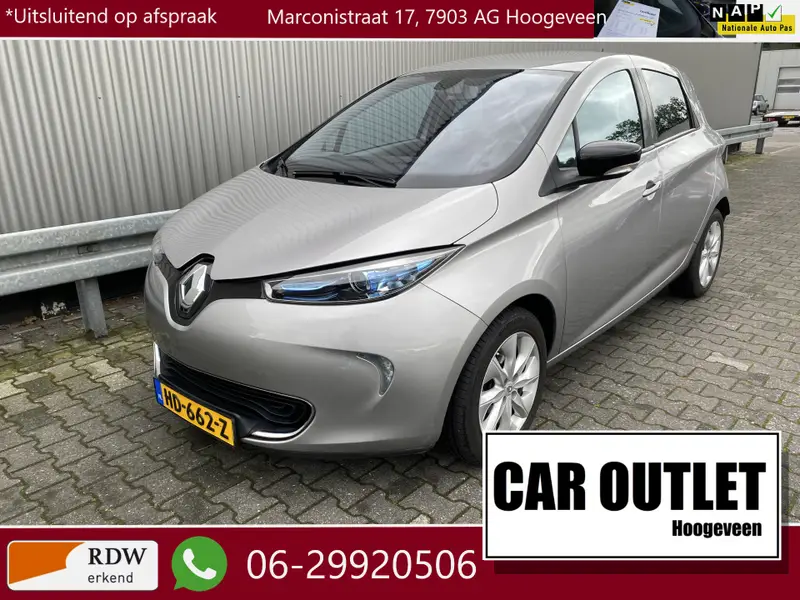 Renault ZOE Q210 Zen Quickcharge 22 kWh (ex Accu) 2014 leasen bij DreamLease: foto 1