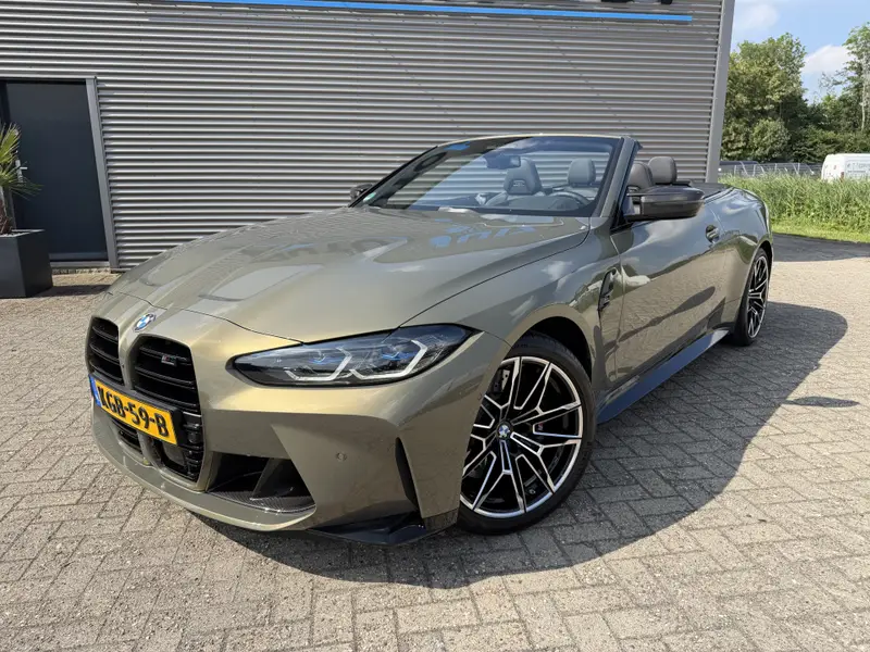 BMW M4 4-serie Cabrio xDrive Competition 510 PK Individual Messing Metallic M Carbon Interieur / Exterieur Head-Up Display Keyless Entry Harman - Kardon Sound Stuurwielverwarming 2023 leasen bij DreamLease: foto 2