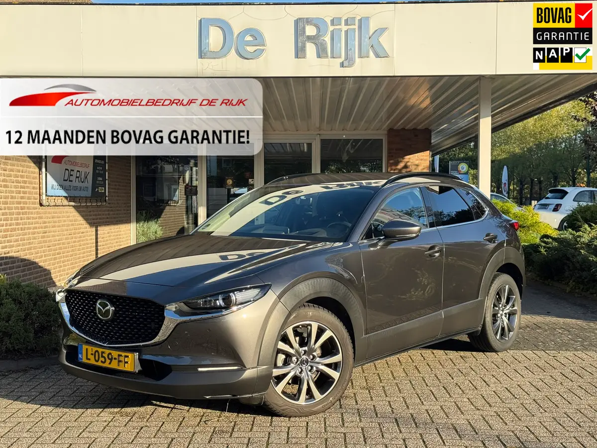 Mazda CX-30 2.0 e-SkyActiv-X M Hybrid Luxury | Leder, ACC, Carplay/Android, Camera, Bose, Trekhaak | Dealeronderhouden | NAP |: foto 1