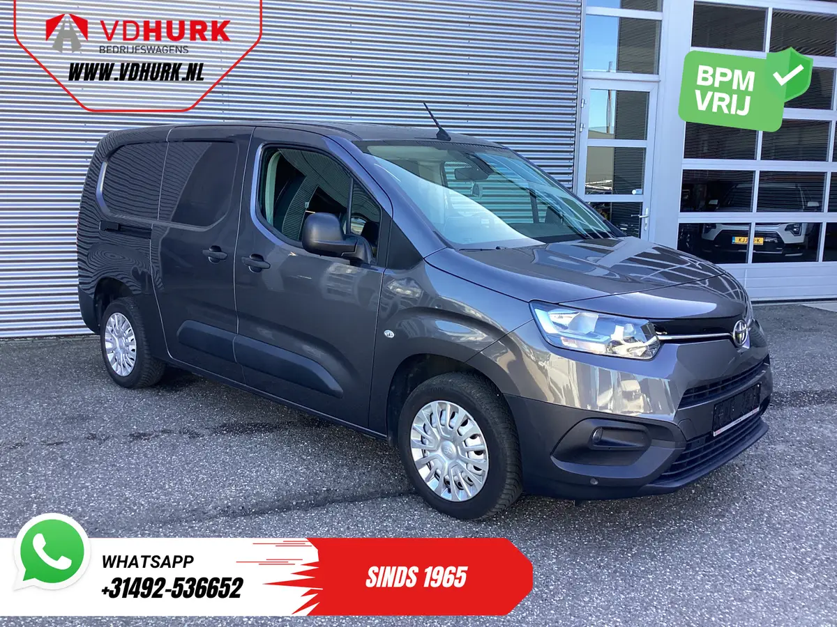 Toyota ProAce City 1.5 130 pk L2 Carplay/ 3Pers./ Cruise/ Airco/ PDC: foto 1