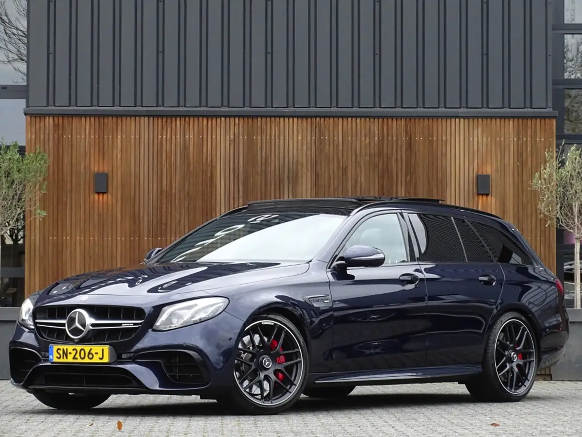 Mercedes-Benz E-Klasse Estate E63s AMG V8 612PK 4-Matic / carbon / pano / head-up / 360°: foto 1