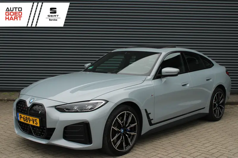 BMW i4 eDrive40 84 kWh M-Sport Schuif-/kanteldak Leer Camera Led SOH 97% 2022 leasen bij DreamLease: foto 1