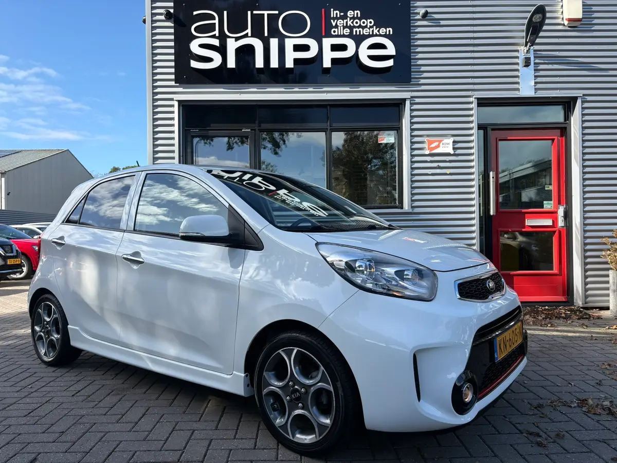 Kia Picanto 1.2 CVVT SportsLine Navigator -4 CILINDER-STOEL + STUURVERWARMING-KEYLESS-NAVI-CAMERA-CRUISECONTROL-69.646 KM'S!: foto 2
