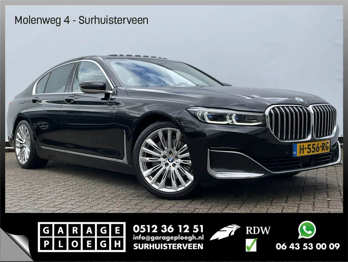 BMW 7 Serie 730d xDrive ACC Pano Softclose 4wielsturing High Executive HUD: foto 1