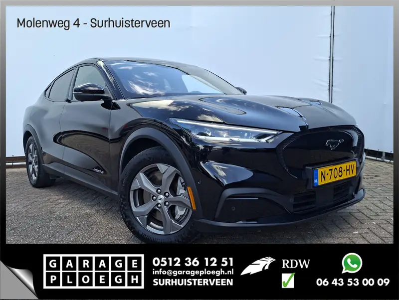 Ford Mustang Mach-E RWD 75 kWh Soh 93.5% Technology Pack Memory Pano.dak 360° B&O LEER 2021 leasen bij DreamLease: foto 1