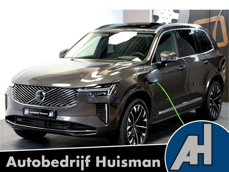Volvo XC90 2.0 T8 AWD 335kW/456pk Aut8 Plug-in hybrid Plus Bright 7P PANORAMADAK + HARMAN/KARDON + 360 CAMERA + MATRIX LED + PILOT ASSIST + STOEL-&STUURVERWARMING + HEAD-UP DISPLAY + ADAPT.CRUISE + BLIS + PARKSENSOREN V&A + 21" LM-VELGEN!! 2025 leasen bij DreamLease: foto 1