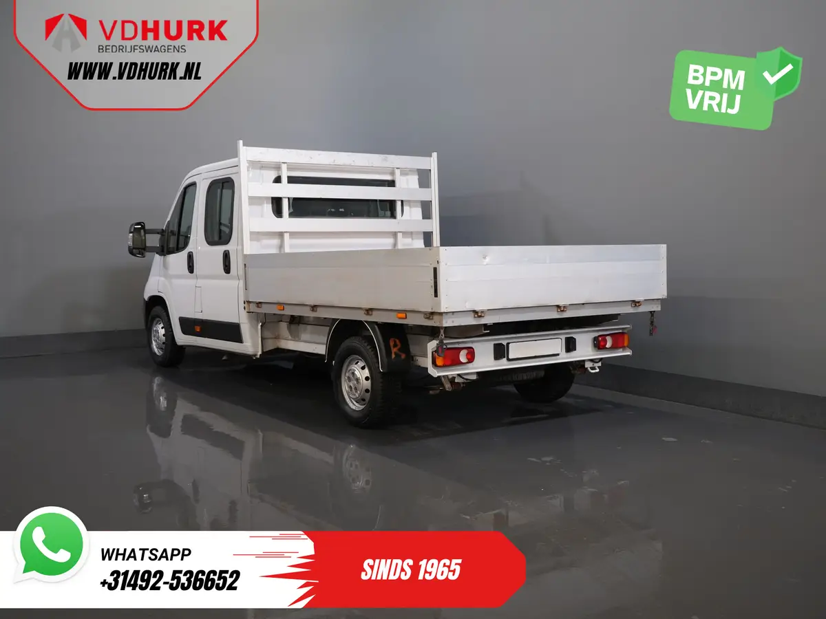 Opel Movano 2.2 140 pk DC Dubbel Cabine Open Laadbak/ 7 Pers./ 2.5t Trekverm./ Cruise/ Airco/ 288x215x35/ Pick up: foto 2