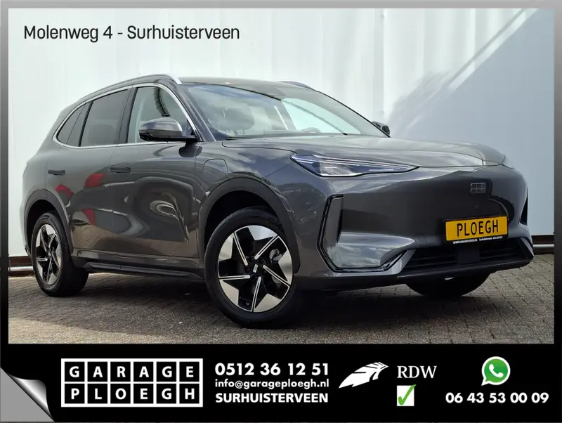 Volvo EX40 Geely E5 Pro+ 68 kWh V2L Long Range Adapt.Cruise Memory Frost grey 2026 leasen bij DreamLease: foto 1