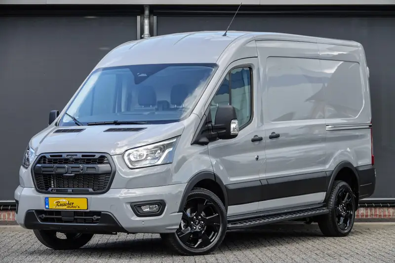 Ford Transit L2H2 | 165Ps A8 Aut. | Raptor Edition | 2x Schiebetür | Anhängerkupplung | 19'' | Grey Matter | Neues Modell 2025 leasen bij DreamLease: foto 1