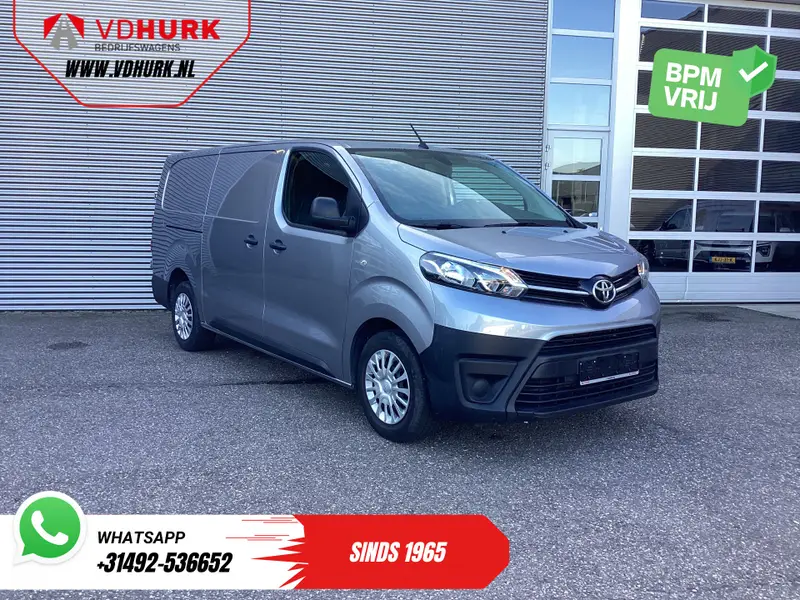 Toyota ProAce Worker 2.0 145 pk L3 2.5t Trekverm./ Cruise/ Trekhaak/ Airco/ DAB 2023 leasen bij DreamLease: foto 1