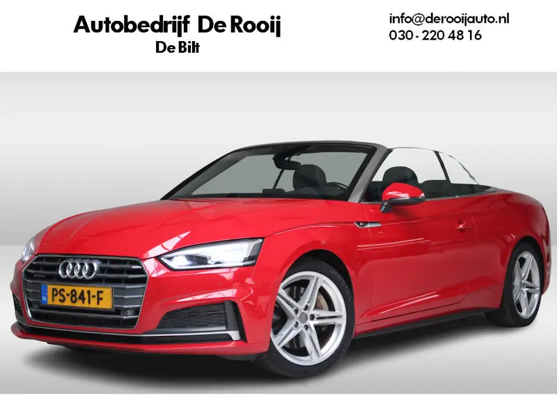 Audi A5 Cabriolet 2.0 TFSI MHEV quattro Sport S-Line 2017 leasen bij DreamLease: foto 1